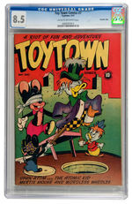 TOY TOWN COMICS #7 1947 CGC 8.5 CREAM TO OFF-WHITE PAGES CROWLEY COPY.