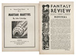 "SCIENCE FICTION CLASSICS" & "FANTASY REVIEW" COMPLETE PULP STORY BOOKLET SETS.