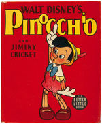 "WALT DISNEY'S PINOCCHIO AND JIMINY CRICKET" FILE COPY BTLB.