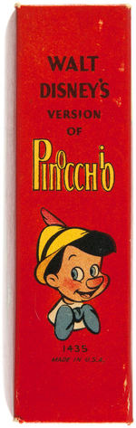 "WALT DISNEY'S PINOCCHIO AND JIMINY CRICKET" FILE COPY BTLB.