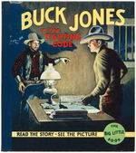 "BUCK JONES IN THE FIGHTING CODE" FILE COPY BLB.