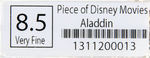 "PIECE OF DISNEY MOVIE (PODM) - ALADDIN" PINPICS 8.5 VF.