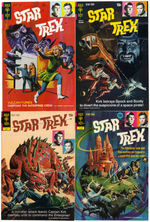 STAR TREK COMIC LOT OF EIGHT ISSUES.