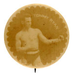 PAIR OF RARE REAL PHOTO BOXING BUTTONS FROM 1898.