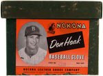 "DON HOAK BASEBALL GLOVE" BOXED.