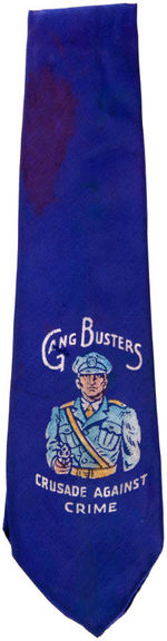 G-MEN PENCIL BOX & GANG BUSTERS CHILD'S TIE.