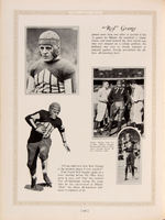 COLLEGE YEARBOOKS WITH RED GRANGE, GEORGE HALAS, BRONKO NAGURSKI, DICK BUTKUS.