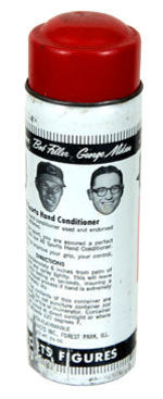 "ALL SPORTS HAND CONDITIONER SPRAY/ENDORSED BY FAMOUS SPORTS FIGURES."