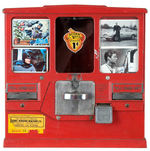 GUM CARD/TRADING CARD VENDING MACHINE.