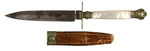 CIVIL WAR ERA KNIFE W/MOTHER-OF-PEARL HANDLE.