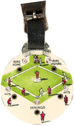 “SWAT KING” CELLULOID GAME SCORER WATCH FOB.