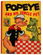 "POPEYE AND HIS JUNGLE PET" BOOK FEATURING EUGENE THE JEEP.