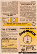 LITTLE ORPHAN ANNIE "MIRACLE COMPASS SUN-WATCH" COMPLETE PREMIUM.