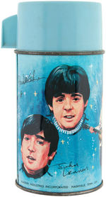 "THE BEATLES" METAL LUNCH BOX WITH THERMOS.