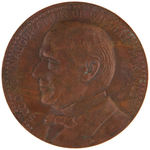 McKINLEY 1900 BEAUTIFUL BRONZE OFFICIAL INAUGURAL MEDAL.