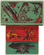 "BUCK ROGERS" PENCIL BOX TRIO.