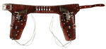 "ROY ROGERS GENUINE LEATHER OFFICIAL HOLSTER SET" BOXED.