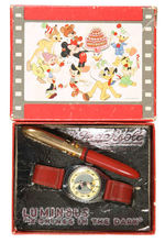 "INGERSOLL" MICKEY MOUSE DELUXE VERSION BOXED BIRTHDAY SERIES WATCH.