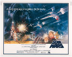 "STAR WARS" ORIGINAL STYLE A 1977 HALF-SHEET MOVIE POSTER.