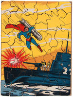 "SUPERMAN PICTURE PUZZLES" SCARCE BOXED SET.