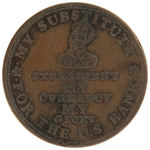 PRO-WHIG FOUR CONGRESSIONAL ELECTIONS TOKENS 1834 AND 1838.