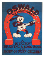 "OSWALD THE LUCKY RABBIT" RARE BOOK.