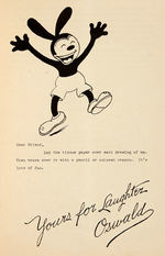 "OSWALD THE LUCKY RABBIT" RARE BOOK.