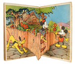 "THE POP-UP MICKEY MOUSE/MINNIE MOUSE" BOOK PAIR.