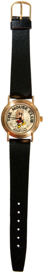 "THE MOUSE CLUB" WATCH WITH MICKEY MOUSE IMAGE.