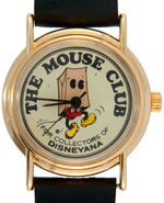 "THE MOUSE CLUB" WATCH WITH MICKEY MOUSE IMAGE.