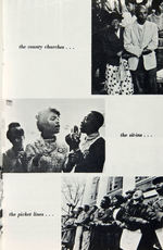 SNCC PLUS SEATTLE CIVIL RIGHTS/DICK GREGORY & FREEDOM SINGERS TWO RARE BROCHURES.