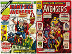 THE AVENGERS COMIC LOT OF TEN KING-SIZE AND GIANT-SIZE ANNUALS.