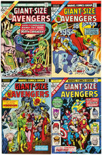 THE AVENGERS COMIC LOT OF TEN KING-SIZE AND GIANT-SIZE ANNUALS.