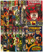 STRANGE TALES WITH NICK FURY AND DR. STRANGE LOT OF 19 COMICS.