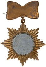 DEWEY 1898 GROUP OF SIX METAL BADGES OR MEDALLIONS.