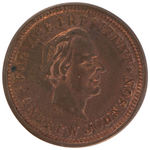 LINCOLN/JOHNSON 1864 CAMPAIGN MEDALET IN COPPER.