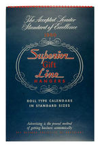 "SUPERIOR GIFT LINE HANGERS" CALENDAR PORTFOLIO.