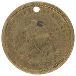 HENRY CLAY DeWITT 1844-32 TOKEN.