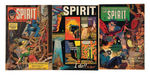 "THE SPIRIT" FICTION HOUSE COMIC BOOK TRIO.