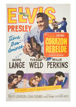 ELVIS PRESLEY "WILD IN THE COUNTRY" SPANISH ONE-SHEET POSTER.