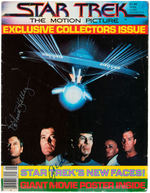 "STAR TREK: THE MOTION PICTURE" CAST-MULTI-SIGNED MAGAZINE.