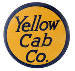 RARE 1930S "YELLOW CAB CO."