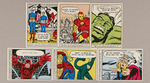 MARVEL SUPER HEROES GUM CARD SET.