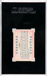 1909 CABANAS ANGEL D. MESA SGC 40 VG 3 (RICHARD MERKIN COLLECTION).
