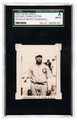 1923-1924 BILLIKEN OSCAR CHARLESTON SGC A (AUTHENTIC) (RICHARD MERKIN COLLECTION).