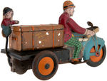 "MOON MULLINS MOVING DAY" MARX PROTOTYPE MOTORCYCLE TOY.