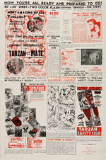 "TARZAN AND HIS MATE" RARE PRESSBOOK ADVERTISING SUPPLEMENT.