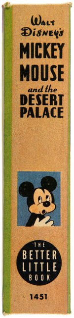 "MICKEY MOUSE AND THE DESERT PALACE" FILE COPY BTLB.