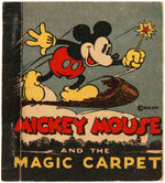 "MICKEY MOUSE AND THE MAGIC CARPET" PREMIUM BOOK.