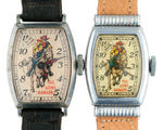 “THE LONE RANGER” 1939 & 1948 WRIST WATCH PAIR.